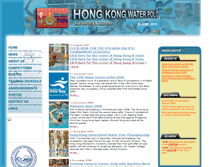 Tablet Screenshot of hongkongwaterpolo.com.hk